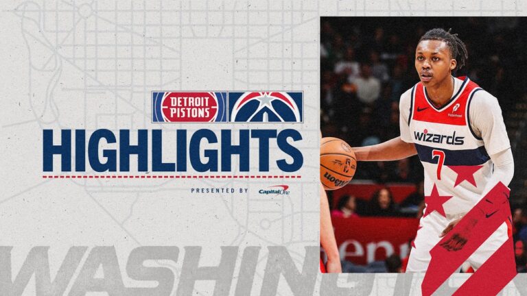 Highlights: Washington Wizards vs. Detroit Pistons 03.17.26