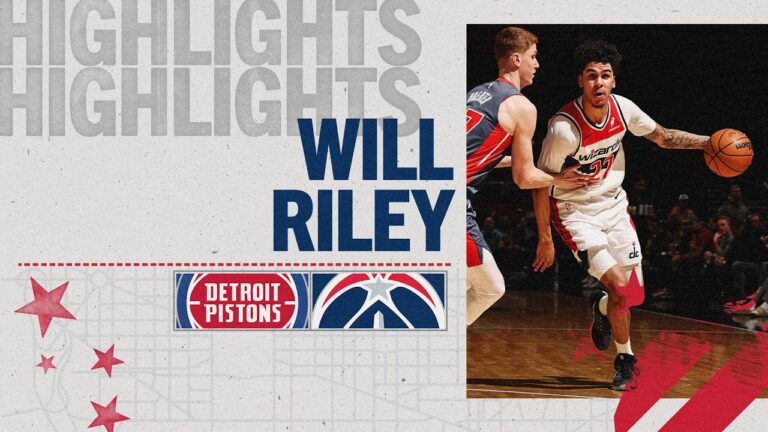 Highlights: Will Riley Scores 21 Points vs. Detroit Pistons 03.17.26