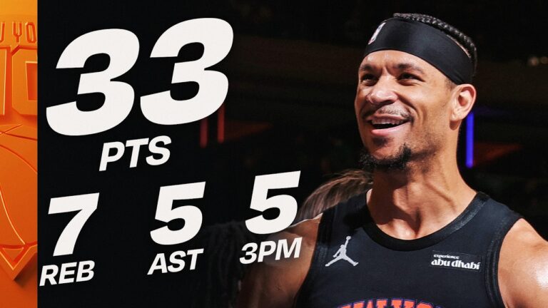 Josh Hart COULD NOT BE STOPPED With 33 PTS vs Pacers March 17, 2026