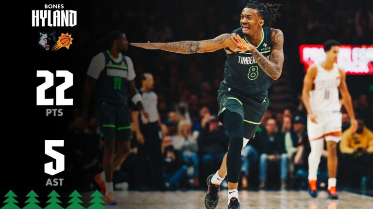 Bones Hyland With 22 Points Off The Bench In Win Over Phoenix Suns 03.17.26