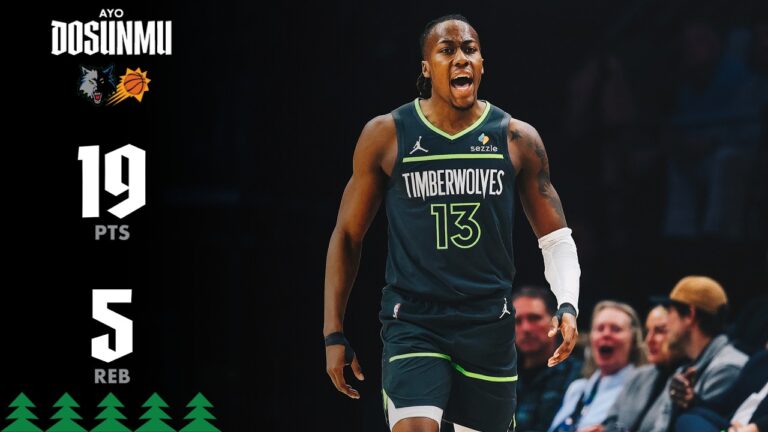 Ayo Dosunmu With 19 Points In His First Wolves Start 03.17.26