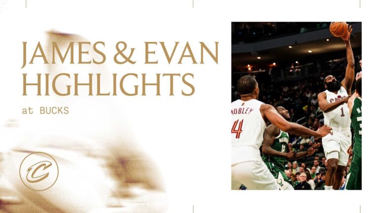 Cavs at Bucks James Harden & Evan Mobley Highlights 03.17.2026