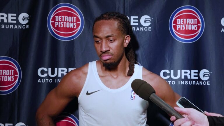 Post-Game Press Conference: Daniss Jenkins Pistons at Washington 03.17.26