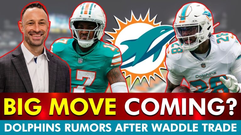 BIG MOVE COMING?Miami Dolphins Rumors After Jaylen Waddle Trade