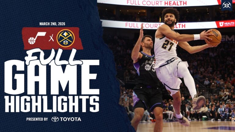 Denver Nuggets Win vs. Utah Jazz Toyota Game Recap