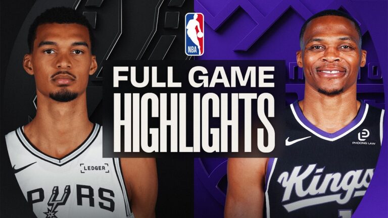 SPURS at KINGS FULL GAME HIGHLIGHTS March 17, 2026