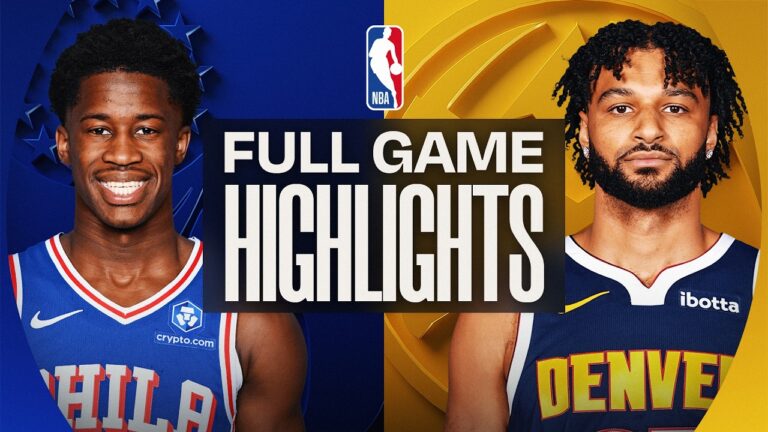 76ERS at NUGGETS FULL GAME HIGHLIGHTS March 17, 2026