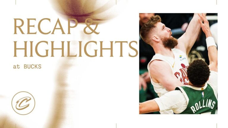 Cavs at Bucks Game Highlights and Recap 03.17.2026