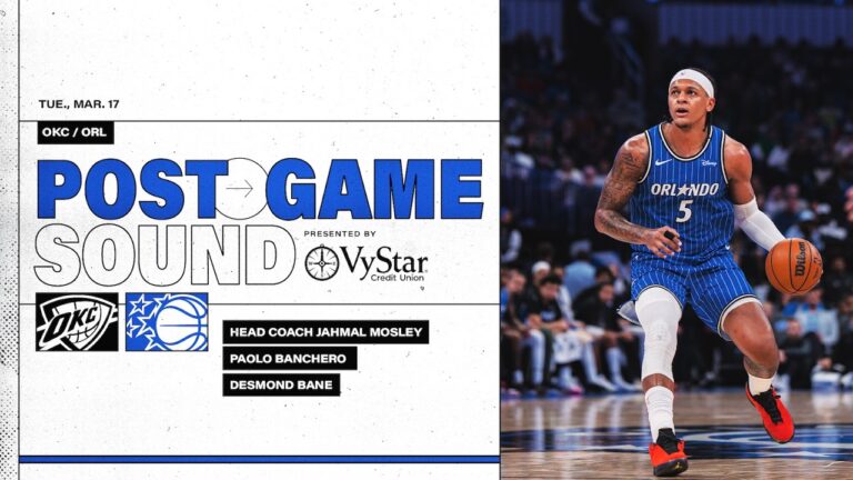 Postgame Highlights: Oklahoma City Thunder Vs. Orlando Magic 3.17.26 Presented By Planet Fitness