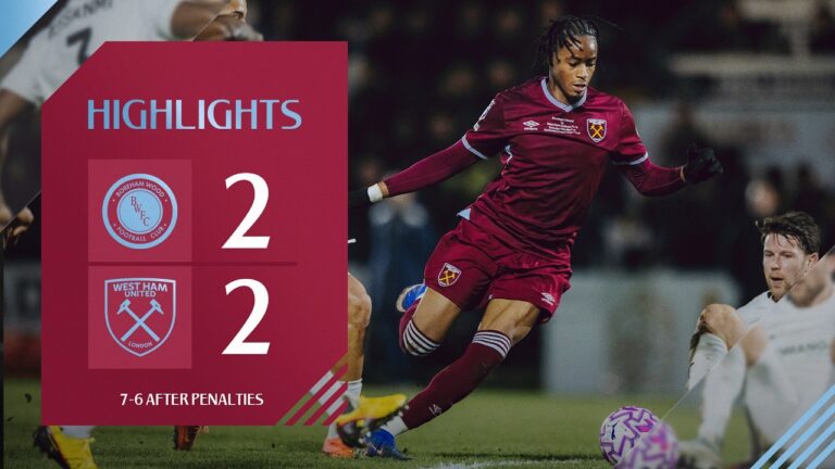 Boreham Wood 2-2 West Ham United U21 (7-6 After Pens) National League Cup Final Highlights