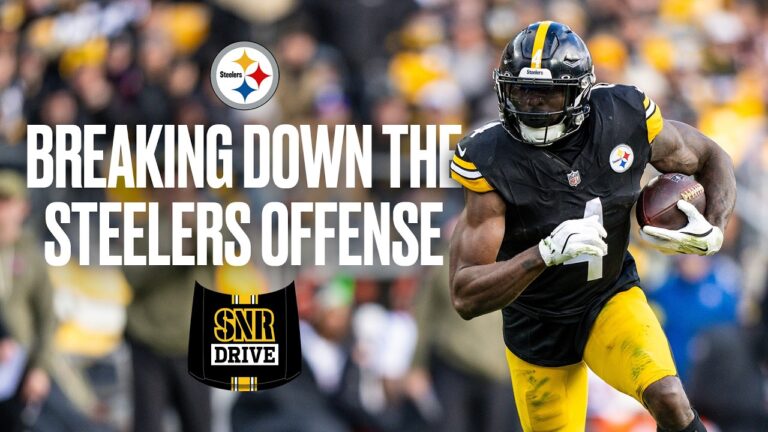 Taking a look at the Steelers Offense SNR Drive Pittsburgh Steelers