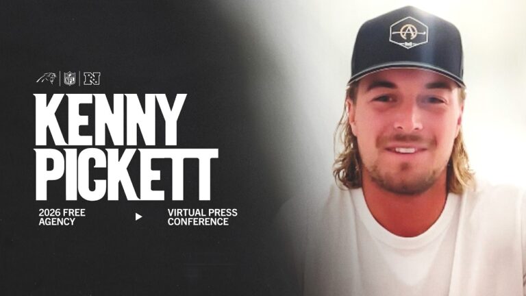 Kenny Pickett introductory press conference Carolina Panthers