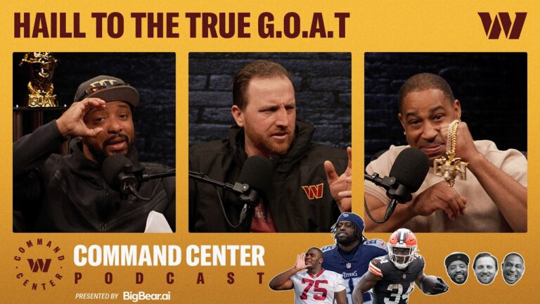 Trade Draft Pick 7? FA: How it Started…How It’s Going Podcast Washington Commanders NFL