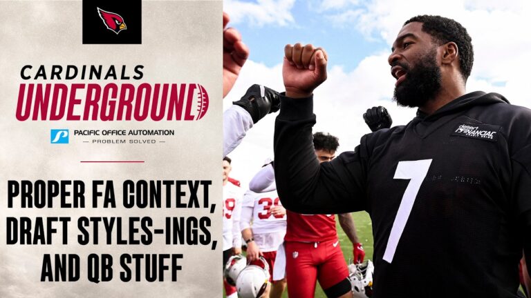 Cardinals Underground – Proper Free Agency Context, Draft Styles-ings, And QB Stuff