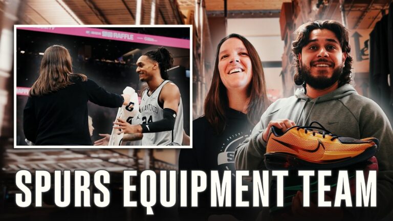 Spurs Invest in Their Best Behind the Scenes with the Spurs Equipment Team