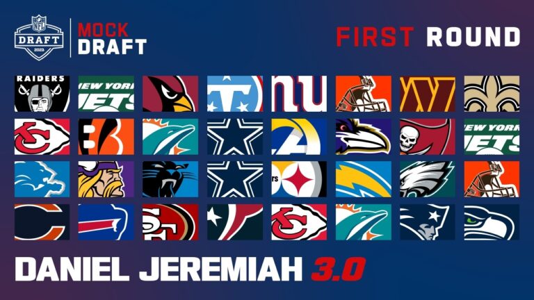 Daniel Jeremiah’s Full Mock Draft 3.0 Mock Draft Live