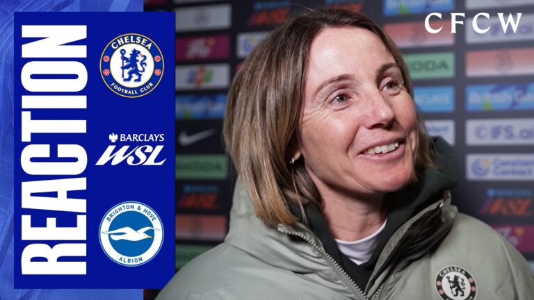 BOMPASTOR & POTTER react post-Brighton Chelsea 2-1 Brighton & Hove Albion WSL 2025 26