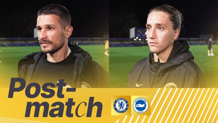 POST-MATCH Vidosic & Symonds Chelsea v Brighton