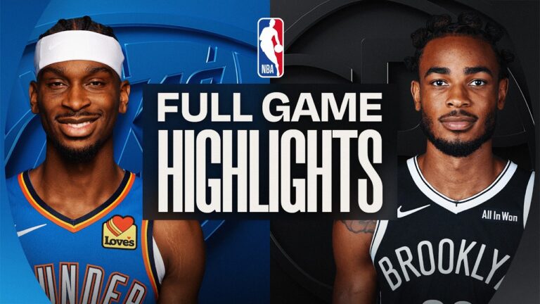 THUNDER at NETS FULL GAME HIGHLIGHTS March 18, 2026