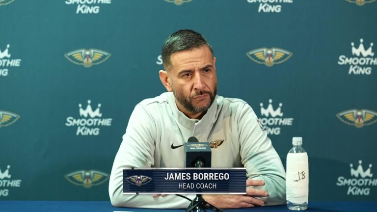 James Borrego Pelicans-Clippers Postgame Interview 3 18 2026