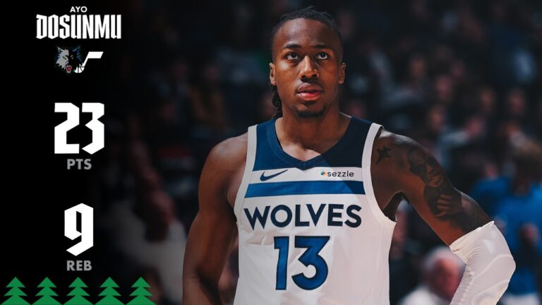 Ayo Dosunmu Scores 23 Points With 9 Rebounds Against Jazz 03.18.26