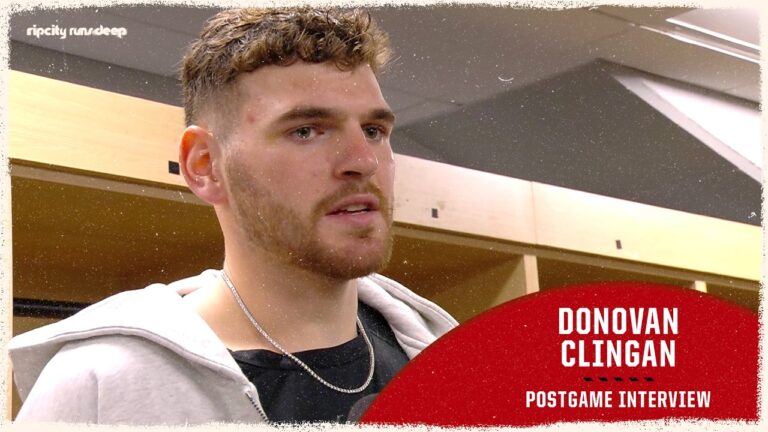 Donovan Clingan Discusses His Performance In Tonight’s Win at Pacers Trail Blazers Mar. 18, 2026