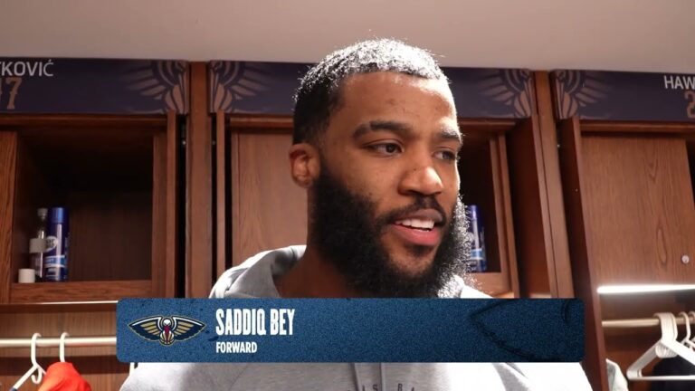 Saddiq Bey Pelicans-Clippers Postgame Interview 3 18 2026