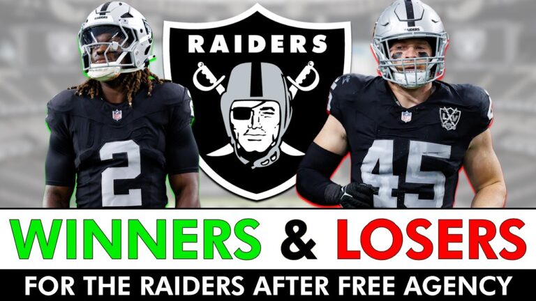 Raiders Winners & Losers After 2026 NFL Free Agency