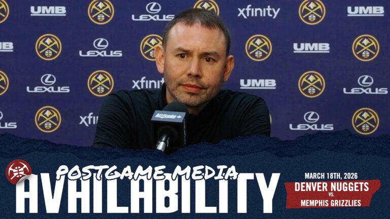 Denver Nuggets Head Coach Adelman Postgame Media vs. MEM