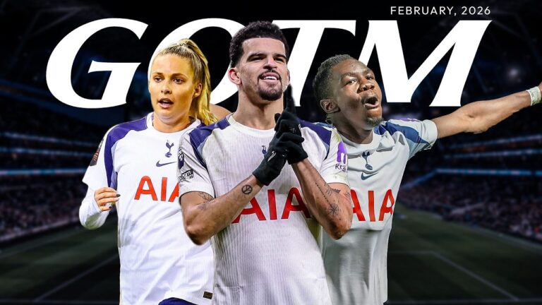 Spurs Goal of the Month February 2026