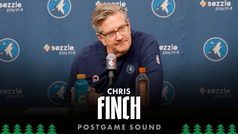 It Was Great Getting Everyone Some Playing Time Tonight. Chris Finch Postgame Sound 3.18.26