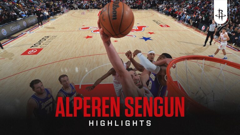 Alperen Sengun (27 points) Highlights vs. Los Angeles Lakers