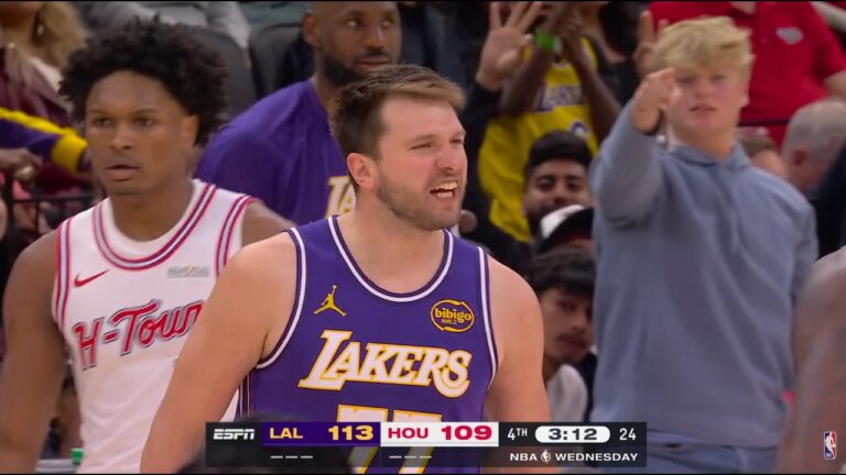 Luka Dončić COULDN’T MISS in 4Q vs Houston March 18, 2026
