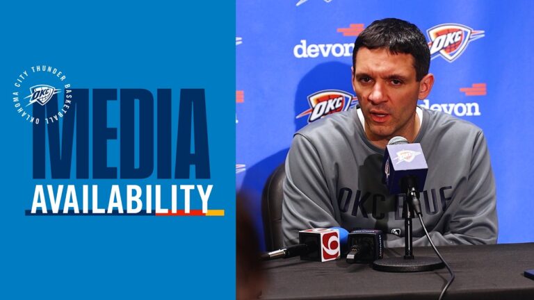Coach Daigneault on starting the game with a business-like effort Postgame Media March 18, 2026