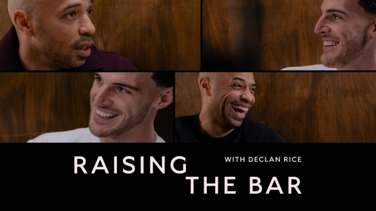 TRAILER Raising The Bar with Declan Rice & Thierry Henry l The Arsenal App
