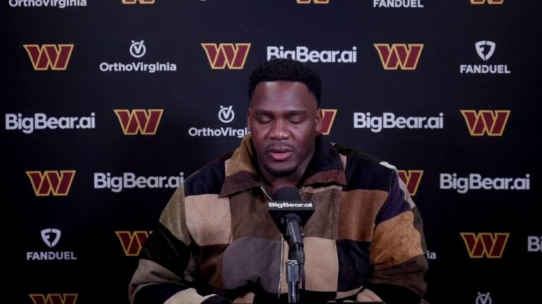 LIVE: G Chris Paul Speaks to the Media After Re-Signing Washington Commanders