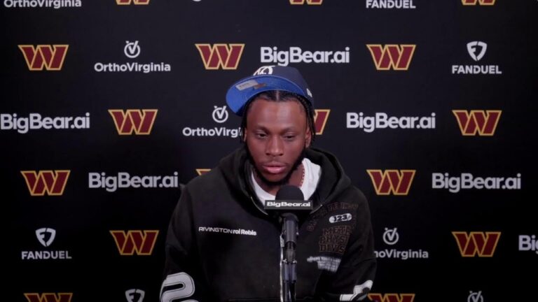 LIVE: WR Dyami Brown Speaks to the Media After Signing Washington Commanders