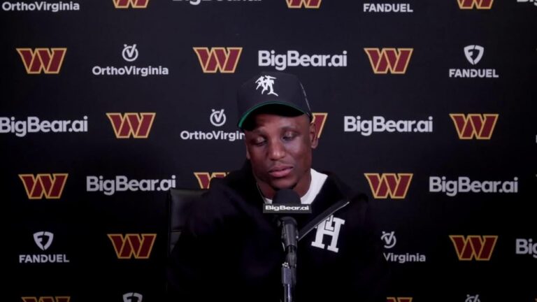 LIVE: S Jeremy Reaves Speaks to the Media After Signing an Extension Washington Commanders