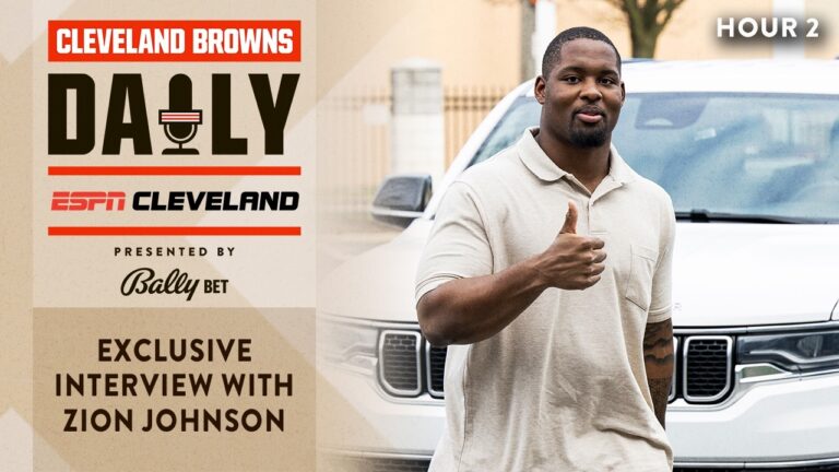Exclusive Interview with Zion Johnson Cleveland Browns Daily – 03.20.26