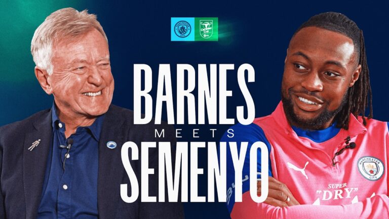 Scoring at Wembley was a DREAM come true Barnes meets Semenyo ahead of the Carabao Cup final!
