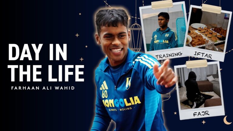 DAY IN THE LIFE WITH ALI WAHID Ramadan and Football Fasting, Training, Prayer