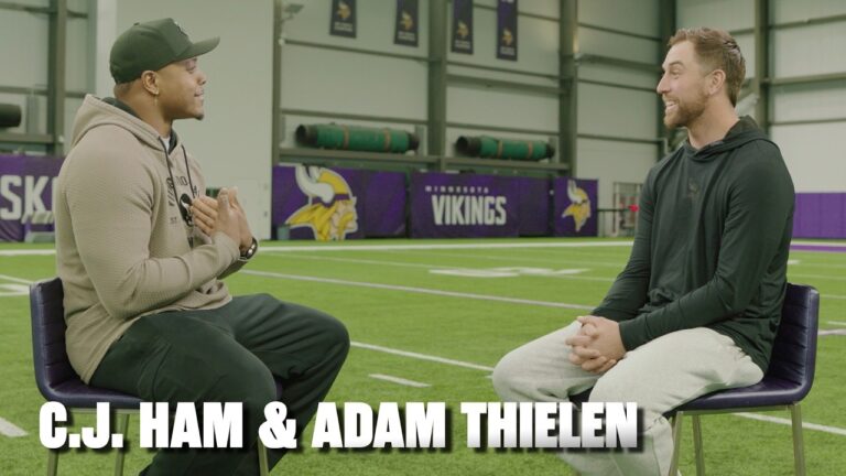 C.J. Ham & Adam Thielen Discuss Retirement, Memories from NFL Careers, Playing for Minnesota Vikings