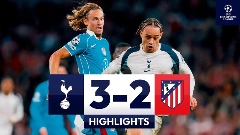 Spurs 3-2 Atletico Madrid (5-7 agg) UEFA Champions League Highlights