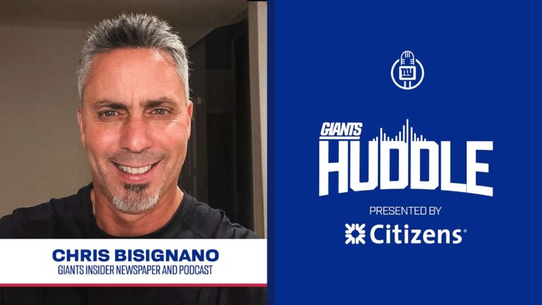 Giants Insider Chris Bisignano Giants Huddle New York Giants