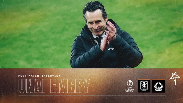 We are going to be motivated for this competition Unai Emery reacts to Lille win
