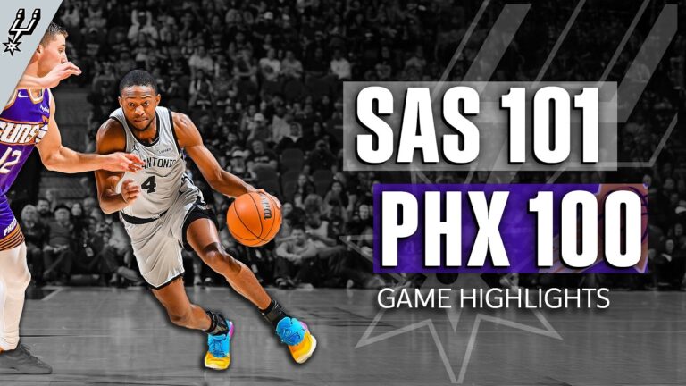 Wemby’s Game Winner Lifts Spurs Over Suns To Clinch Playoff Spot!