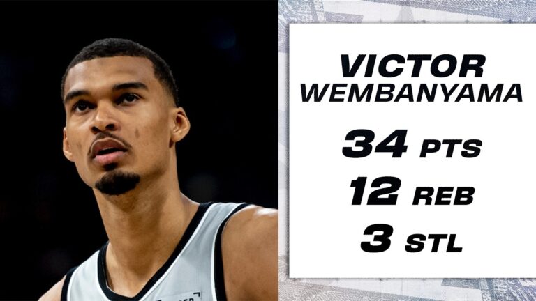 Wemby Caps Big Night With Game Winner Vs. Suns!