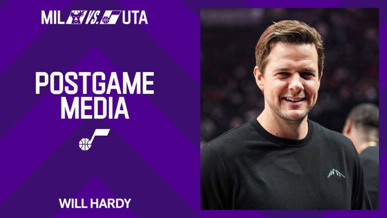 That was awesome Will Hardy praises Jazz following a blowout win against Milwaukee