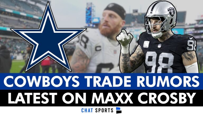 NEW Maxx Crosby Trade Rumors Via NFL Insiders – Cowboys LINKED To Star Pass Rusher