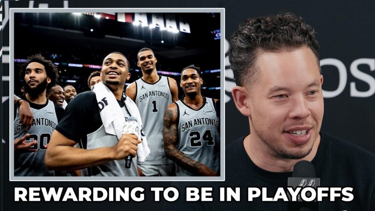Mitch Johnson on How Rewarding it is For San Antonio to Clinch Playoff Spot